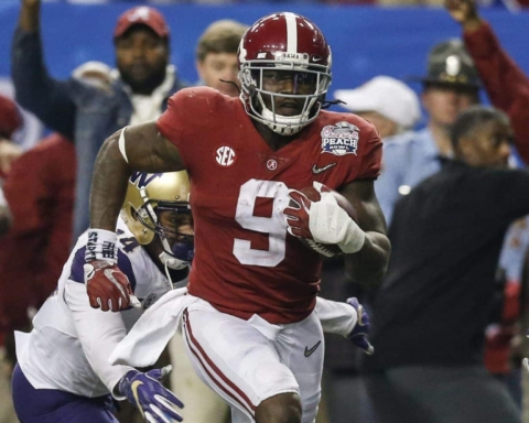 Cowboys Draft RB Bo Scarbrough with the 236th Pick in the 2018 NFL Draft