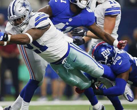 Surprisingly, Cowboys Just 1-2 Against Giants With Ezekiel Elliott