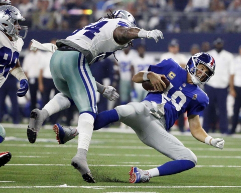 Jaylon Smith, Eli Manning, Giants