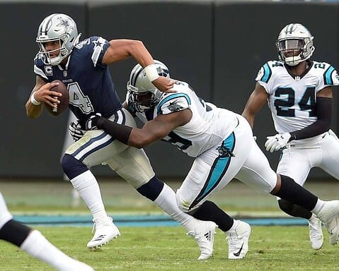 Film Review: Analyzing The Sacks Given Up Vs. Carolina