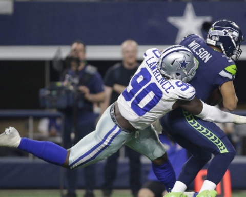 DeMarcus Lawrence, Russell Wilson, Seattle Seahawks