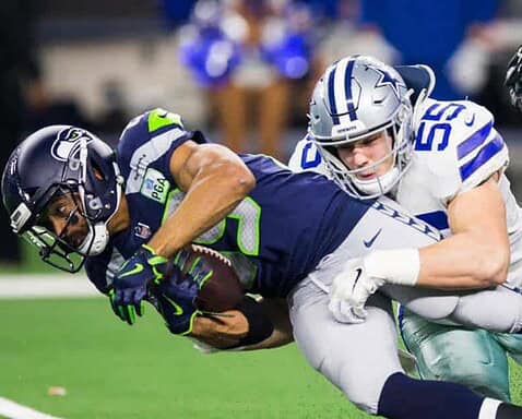 Playoff Spotlight Shines on Cowboys Rookie Leighton Vander Esch