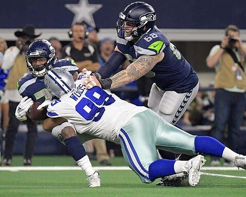 Antwaun Woods, Seahawks