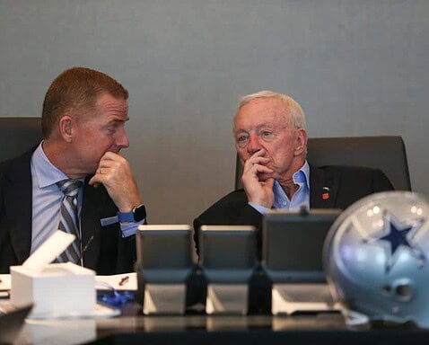 Jason Garrett, Jerry Jones, War Room