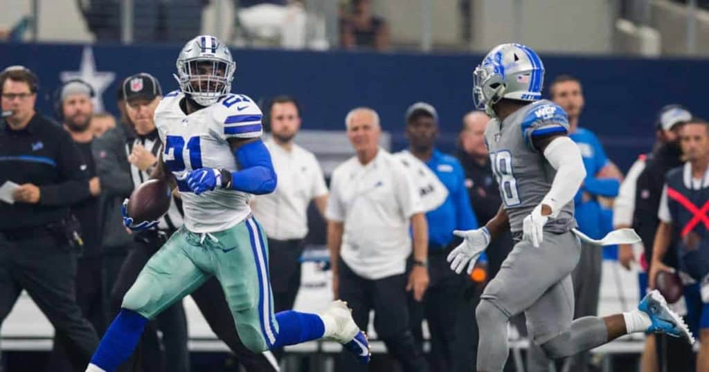 Ezekiel Elliott, Detroit Lions