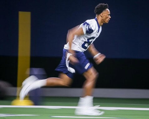 Undrafted WR Jon'Vea Johnson kept turning Heads at OTAs