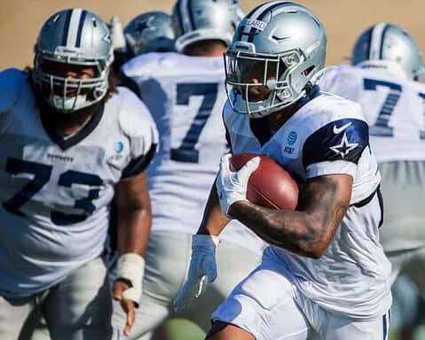 QB Dak Prescott Gives Glowing Review of Rookie RB Tony Pollard