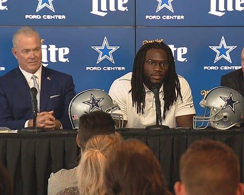 Jaylon Smith, Jerry Jones, Stephen Jones