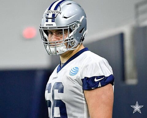 Report: Cowboys G Connor McGovern Suffers Setback Recovering From Torn Pectoral Muscle