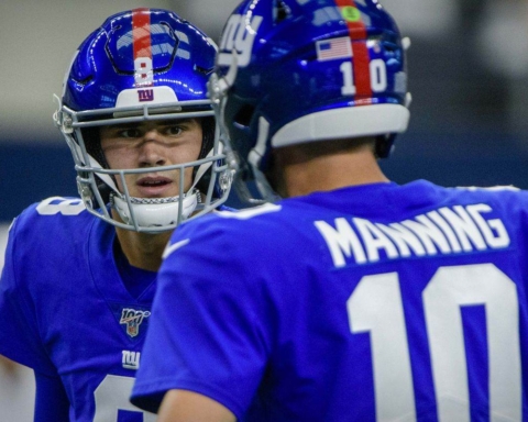 Daniel Jones, Eli Manning, Giants