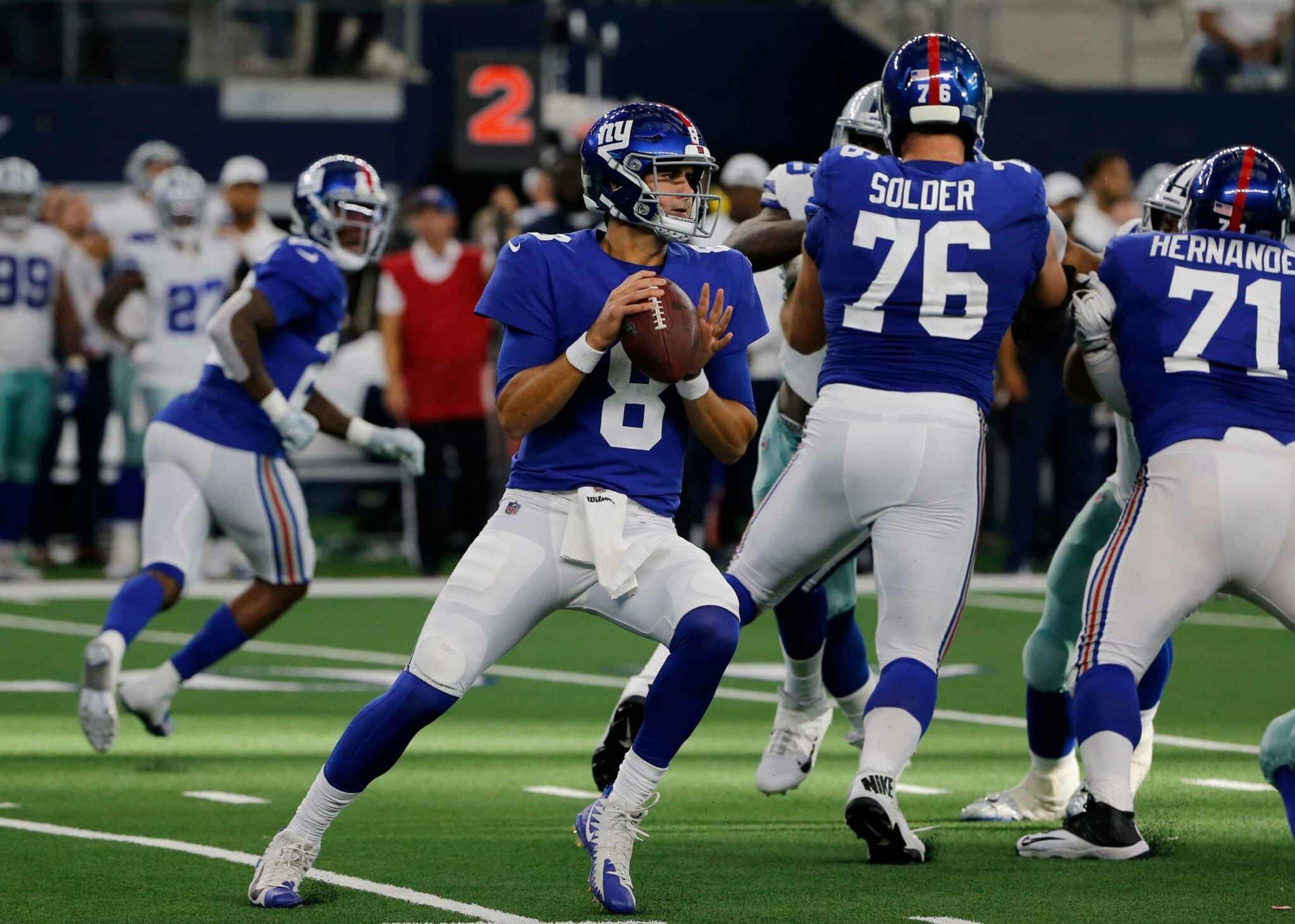 Lookout Daniel Jones, the Dallas Cowboys Pass Rush is Coming!