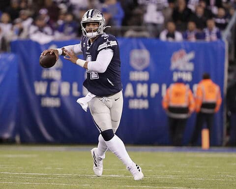 Dak Prescott Has Another Big Day in Cowboys Win Over Giants