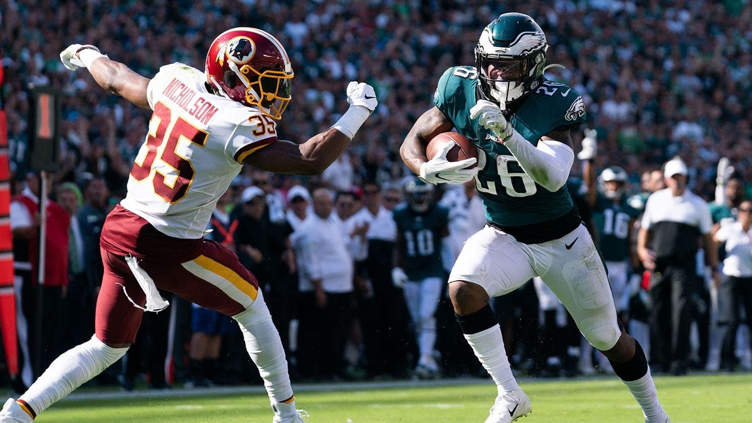 Slowing Eagles Rookie Miles Sanders Key for Cowboys Defense