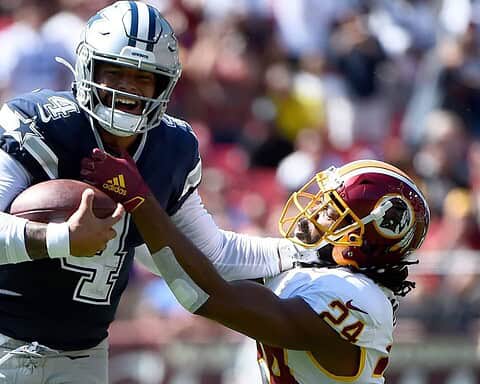 Dak Prescott, Redskins