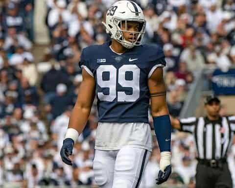 Cowboys Targeting Penn State DE Yetur Gross-Matos