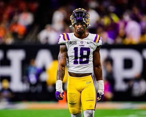Cowboys Draft: The Importance Behind LSU EDGE K'Lavon Chaisson Wearing #18