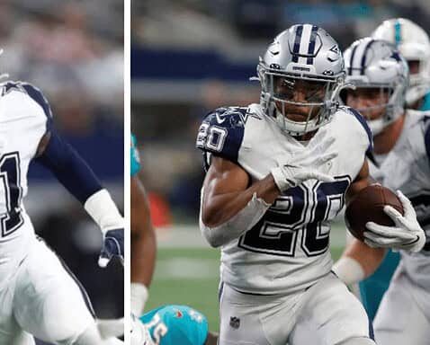 Ezekiel Elliott & Tony Pollard Named Top 5 RB Duo