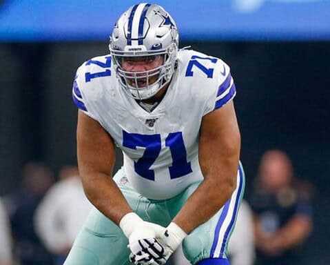 La'el Collins was the Fourth Highest-Graded Offensive Tackle in 2019