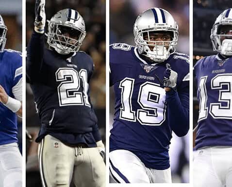 Cowboys Offensive Weapons Ranked 3rd in NFL, Tops in NFC