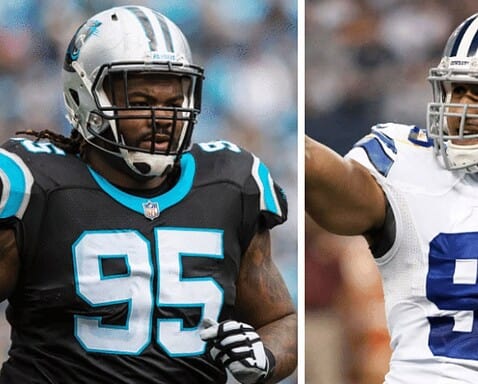 Dontari Poe, Tyrone Crawford Placed on Active/PUP List