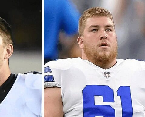 Cowboys Cut QB Clayton Thorson, OL Adam Redmond Ahead of Deadline