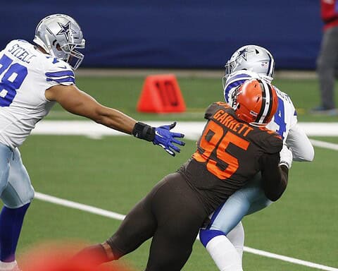 Terence Steele, Myles Garrett