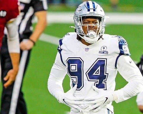 Randy Gregory Eats on Thanksgiving vs Washington