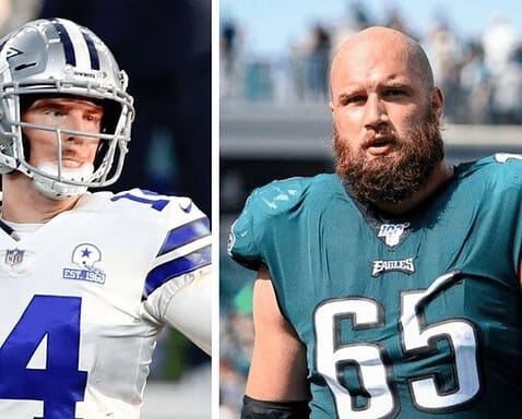 #DALvsPHI: Inactive Players for Cowboys-Eagles Week 8 Matchup