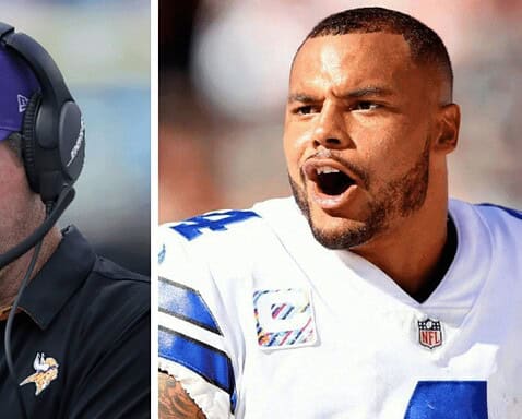 Vikings Coach Says it's Harder to Plan for Cowboys w/o Dak Prescott