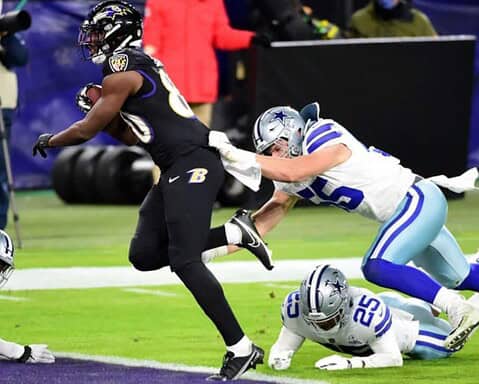 Cowboys' Putrid Defensive Season Continued vs Ravens