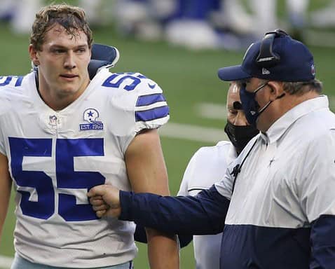 Cowboys' Vander Esch Suffers High Ankle Sprain, Could Miss Multiple Weeks
