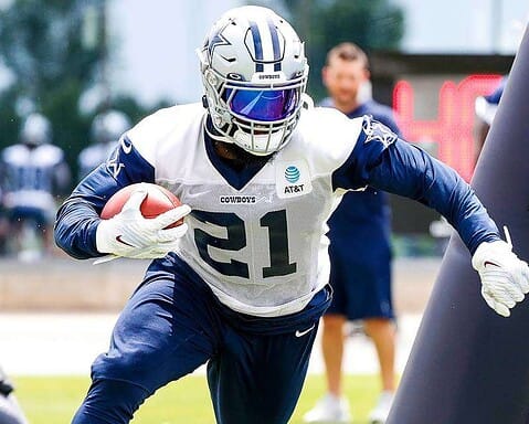 Ezekiel Elliott among Hall of Fame Company as he turned 26