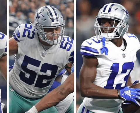 Ranking the Cowboys' 2018 Draft Class Heading Into 4th Season