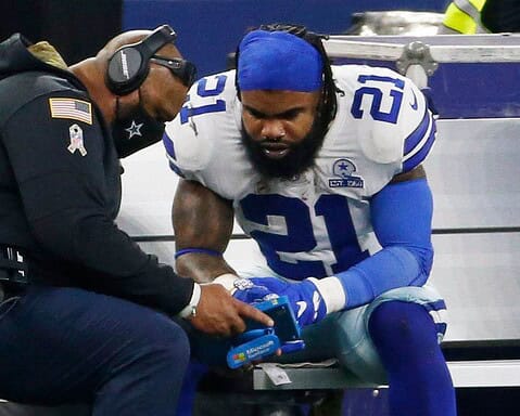Ezekiel Elliott Adding Speed to Game in Cowboys QB Meetings