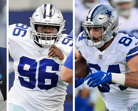 No Cowboys on IR Ready to Return After 3-Week Minimum