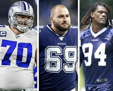 Zack Martin's Back, Randy Gregory's Out as Cowboys Shuffle Roster