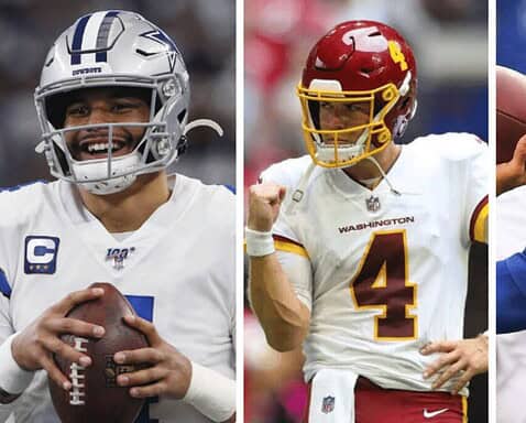 NFC East 2021: Division Goes 3-1 in Week 4, Cowboys Hold Onto Lead