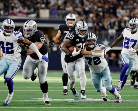 Cowboys Without DTs Trysten Hill and Osa Odighizuwa at Giants 1