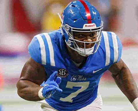 Cowboys Select Ole Miss EDGE Sam Williams with 56th Pick in NFL Draft