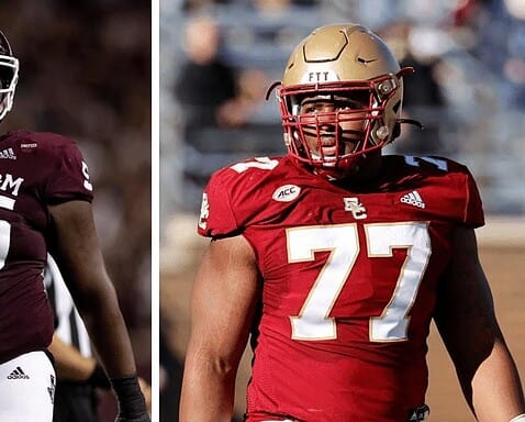 Who's the better prospect for Dallas: Kenyon Green or Zion Johnson?