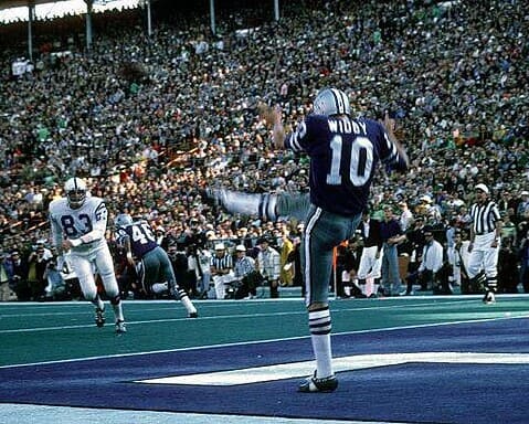 Ron Widby Punts His Way To #10