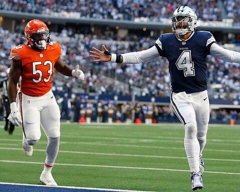 DAL 49, CHI 29 : Cowboys offense shines in victory over Bears