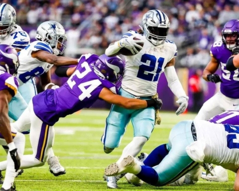 DAL [SCORE], MIN [SCORE]: Cowboys throttle Vikings on both sides, improve to 7-3