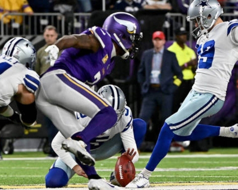 Brett Maher makes history in victory over Vikings