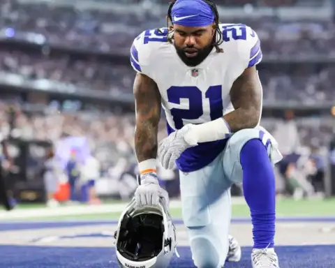 EZEKIEL ELLIOTT MAY HAVE PLAYED HIS LAST GAME FOR THE COWBOYS