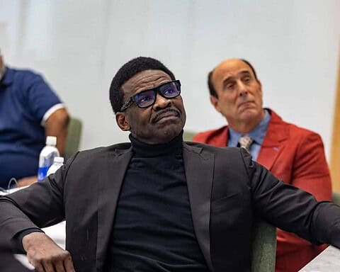 Michael Irvin Case: Surveillance video of Marriott incident displayed during press conference