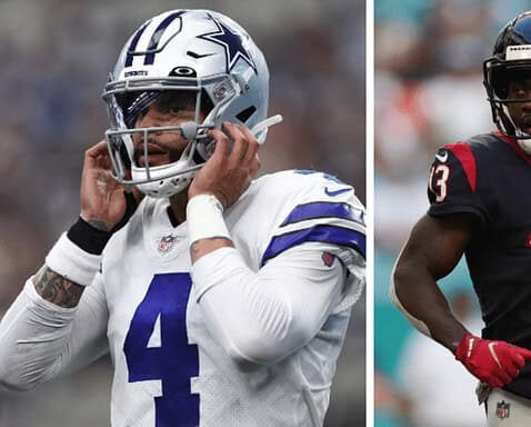 Dak Prescott and Brandin Cooks shower each other with praise