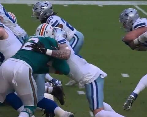 Hunter Luepke’s breakout game marred by botched handoff