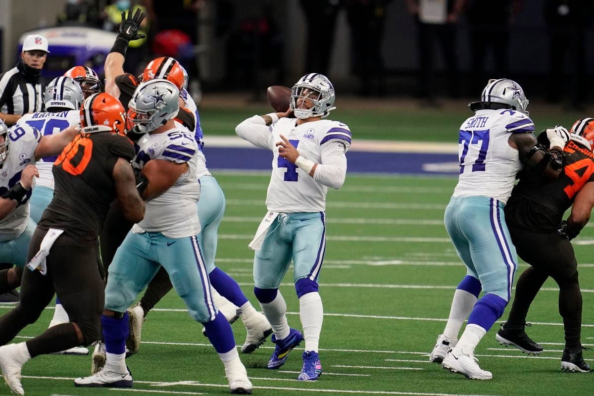 DAL at CLE: The Cowboys will go as far as Dak Prescott takes them 2