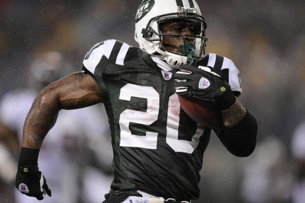 NY Jets running back Thomas Jones was a beast in 2009.